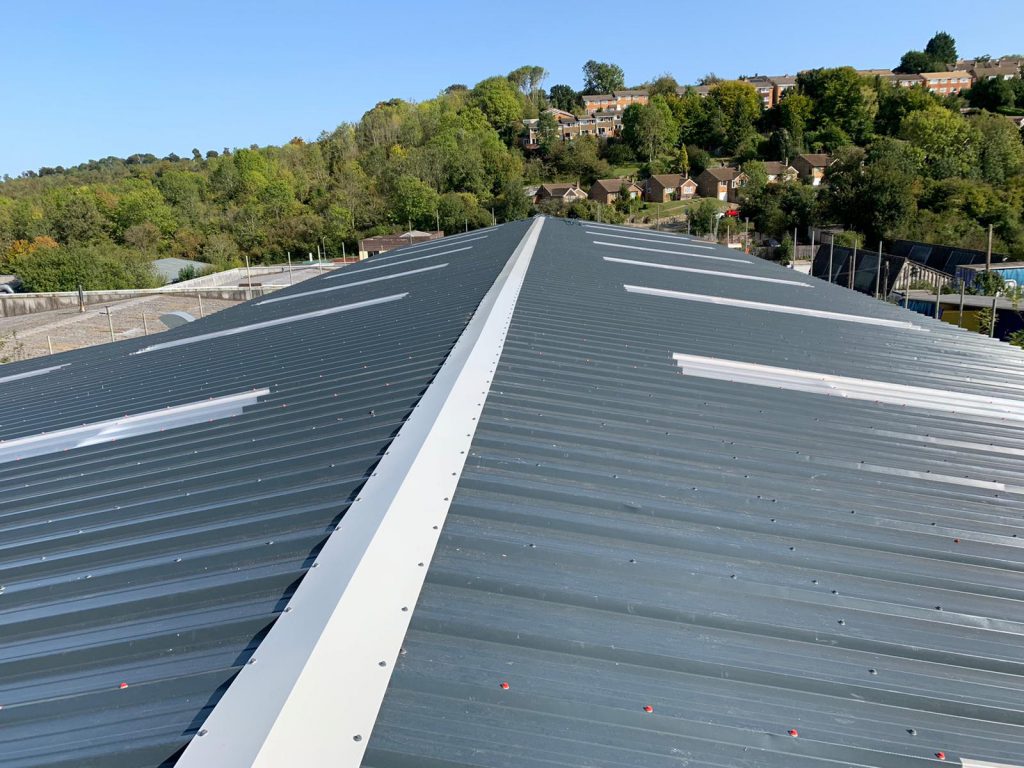Foam composite roof installation and repair