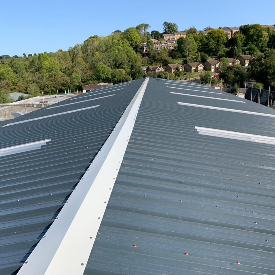 Foam composite roof installation and repair