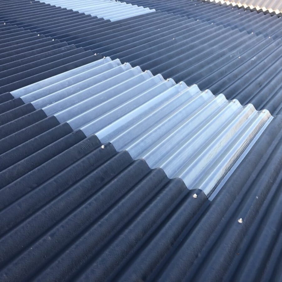 Translucent rooflights within profiled roofing