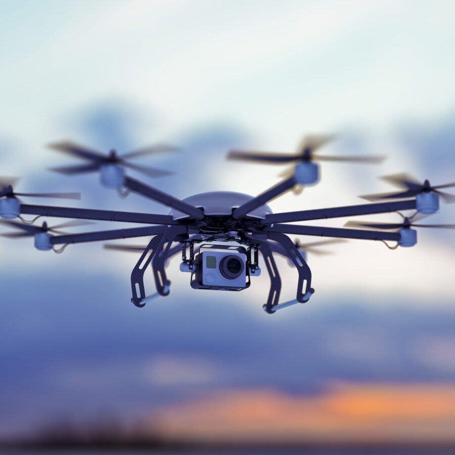roof inspection drone survey