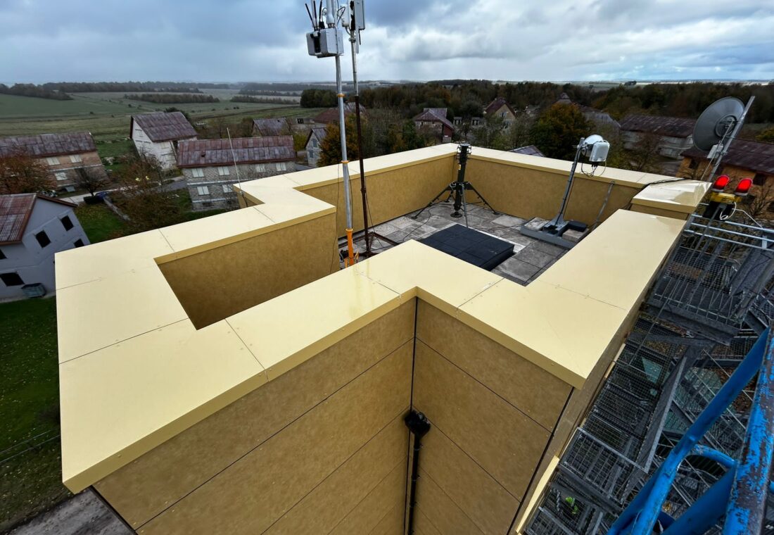 Stone-Effect Rainscreen Cladding project
