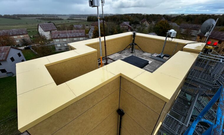 Stone-Effect Rainscreen Cladding project