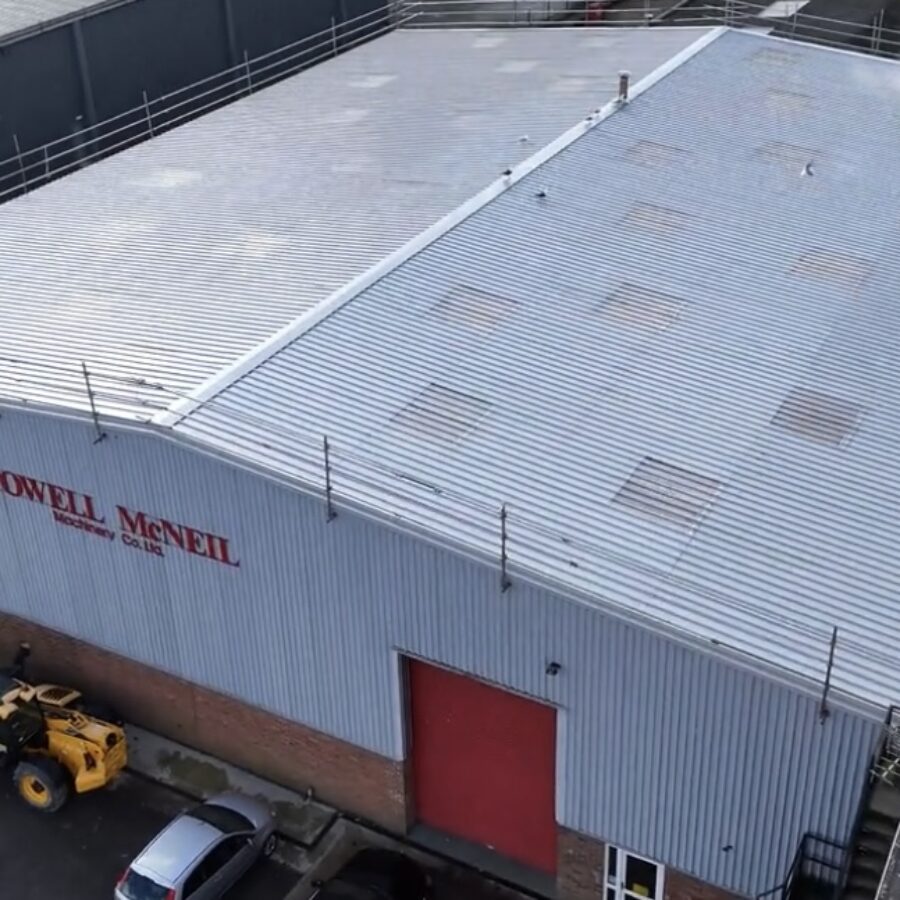 Industrial Overclad Roofing