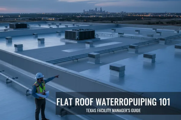 Flat Roof Waterproofing 101: A Texas Facility Manager's Guide to Extending Roof Life