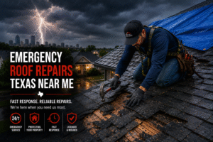 Total Cladding and roofing emergency roof repairs Texas near me? 