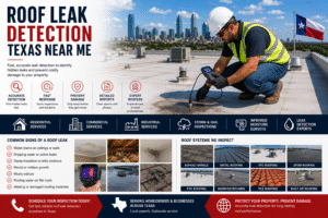 Roof Leak Detection Texas Near Me 