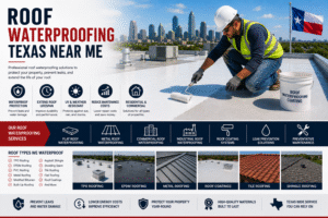 Roof Waterproofing Texas Near Me | Total Cladding and Roofing
