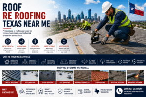 Roof Re Roofing Texas Near Me | Total Cladding and Roofing