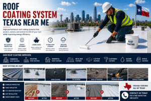 Roof Coating System Texas Near Me | Total Cladding and Roofing
