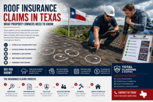 Learn how roof insurance claims work in Texas, common causes of roof damage, inspection tips, and how professional roofing contractors can help protect your property.