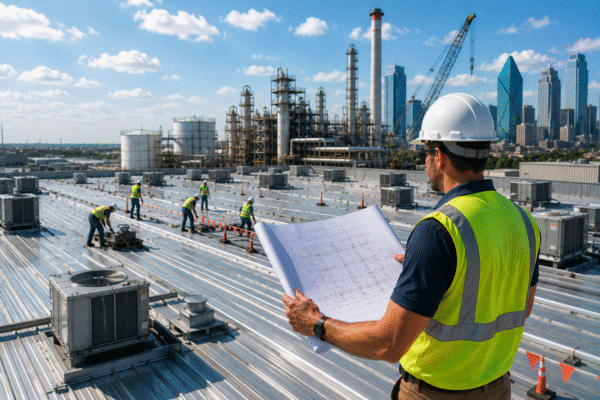 Commercial & Industrial Roofing Project Management in Texas