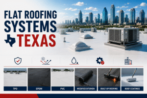 Flat Roofing Systems Texas | Total Cladding and Roofing