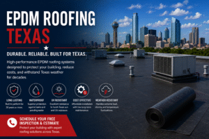 EPDM Roofing Texas | Total Cladding and Roofing