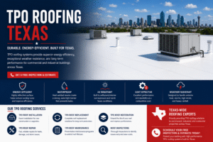 TPO Roofing Texas | Total Cladding and Roofing Texas
