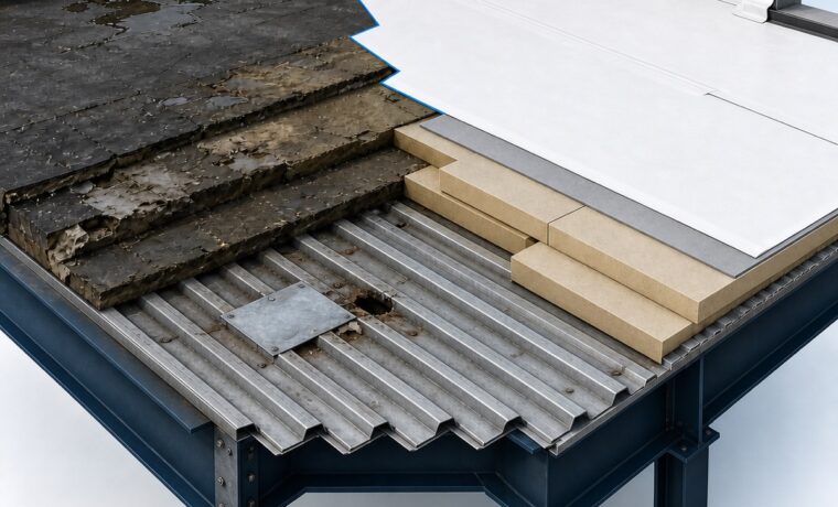 TPO Single-Ply Roofing project