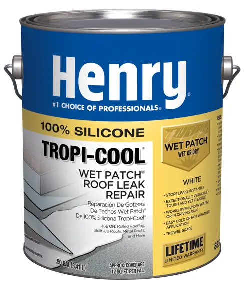 Henry 885 Tropi-Cool Silicone Roof Sealant roof coating or sealant product