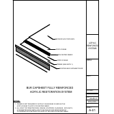 Official Metacrylics assembly drawing for Acrylic Reinforced Coating System BUR Capsheet