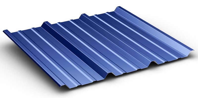McElroy Metal R-Panel metal panel profile or installed application