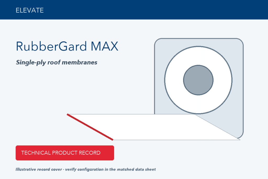 Elevate RubberGard MAX roofing product