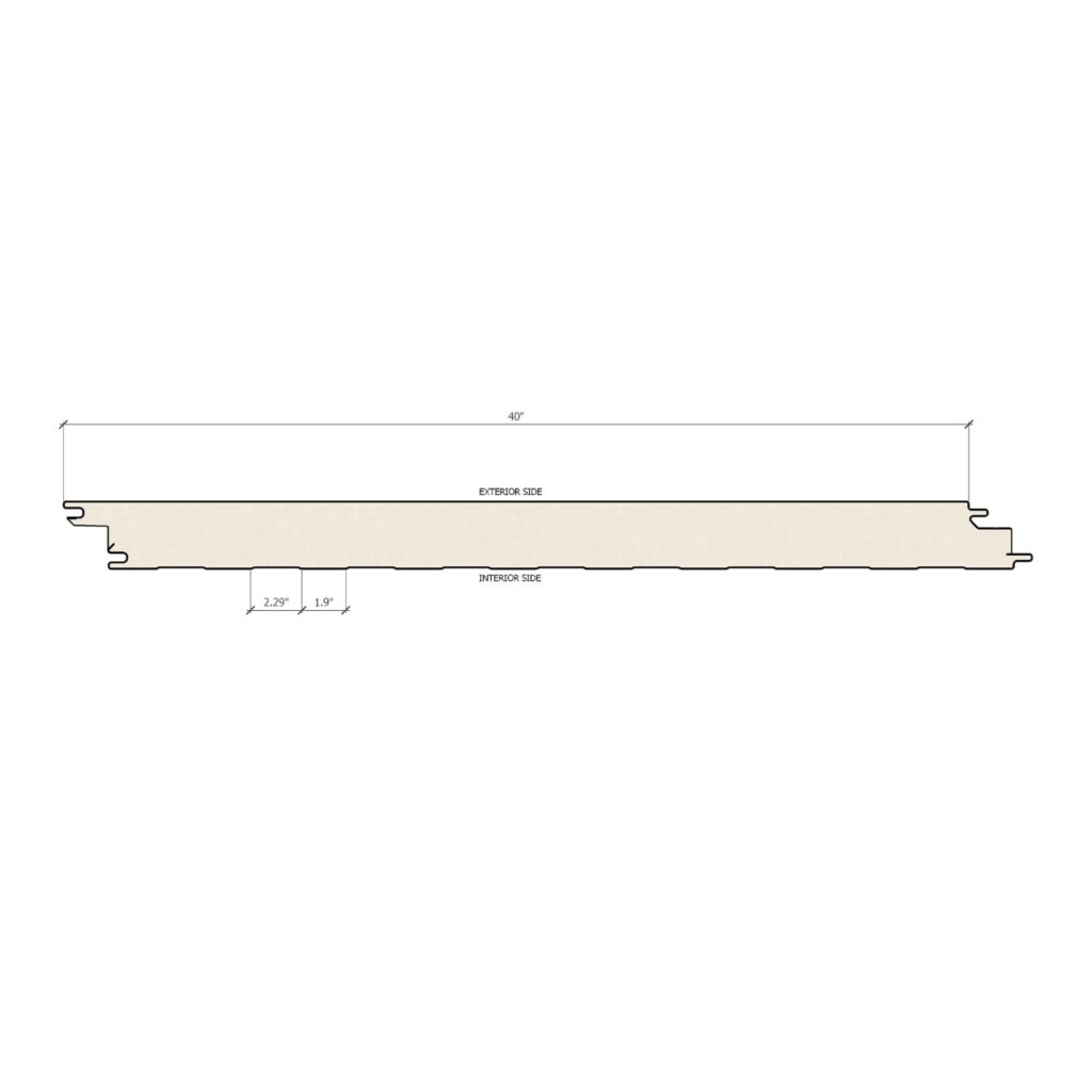 FASSADE with Bellara (Plank) product profile