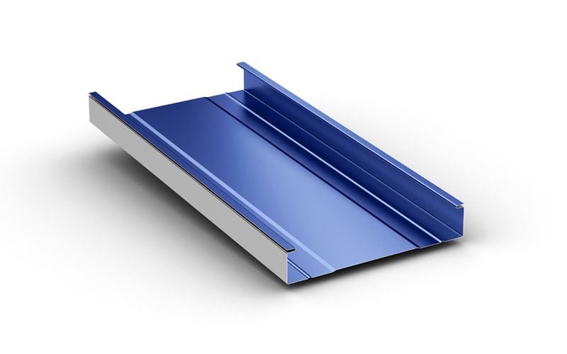 McElroy Metal 238T metal panel profile or installed application
