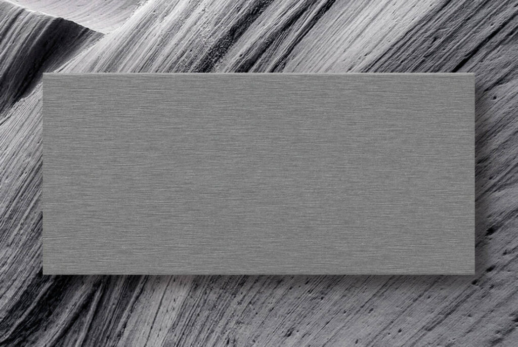 Swisspearl Patina Original NXT fiber cement façade panel sample showing its surface