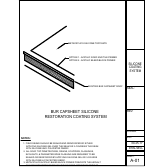 Official Metacrylics assembly drawing for Silicone Roof Coating System BUR Capsheet