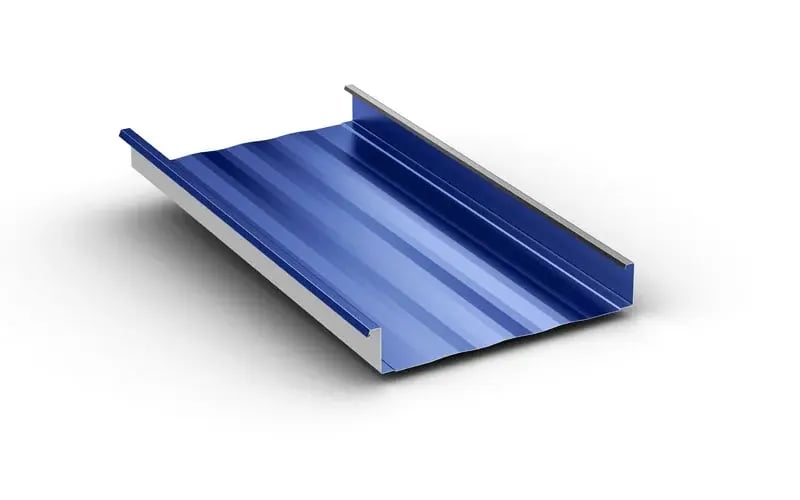 McElroy Metal Maxima metal panel profile or installed application