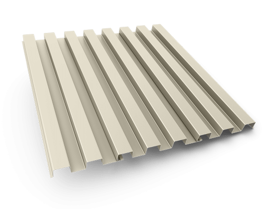 PAC-CLAD illustration of Box Rib 1, one of four Box Rib profiles
