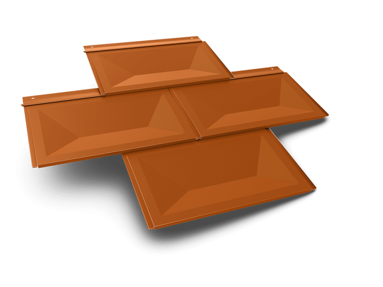 PAC-CLAD Precision Series Cupped Tile product illustration