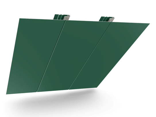 PAC-CLAD illustration of Flush soffit