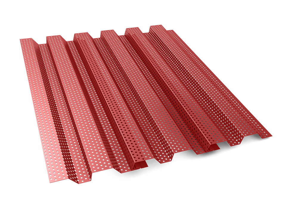 PAC-CLAD illustration of perforated Highline C1