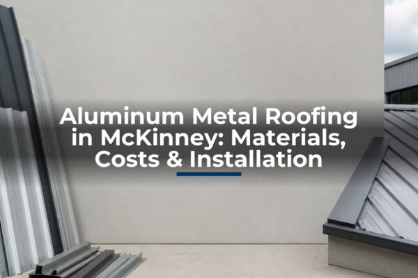 Aluminum Metal Roofing in McKinney: Materials, Costs & Installation