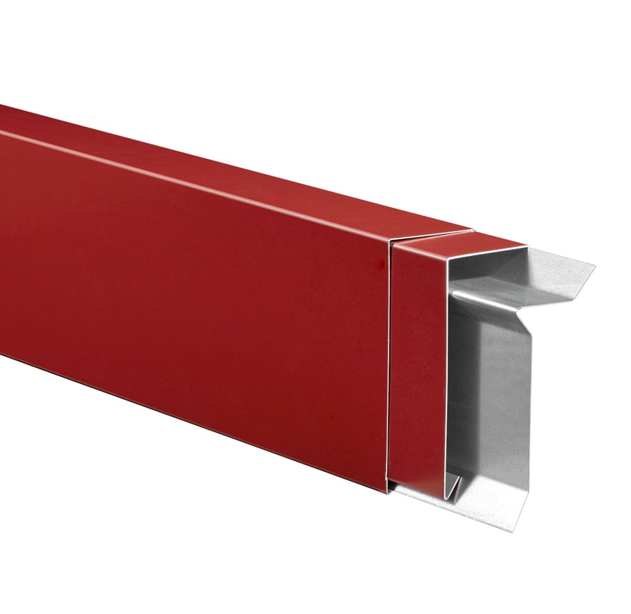 Rendering of a red Metal-Era One Edge CF Fascia section