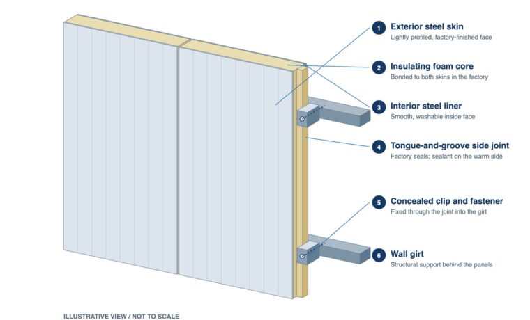 Insulated Metal Wall Panels project