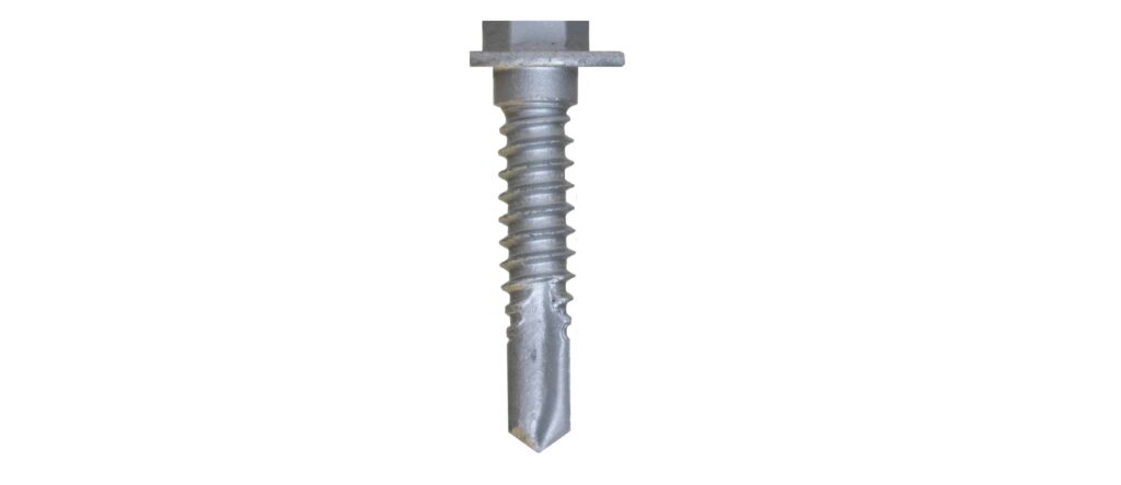 BLAZER hex washer head self-drilling screw with oversize washer face and drill point