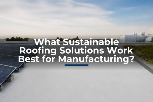What Sustainable Roofing Solutions Work Best for Manufacturing?